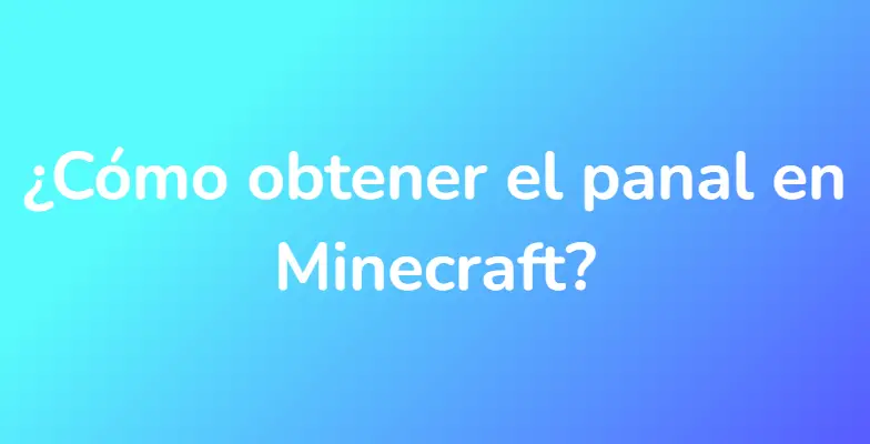 ¿Cómo obtener el panal en Minecraft?